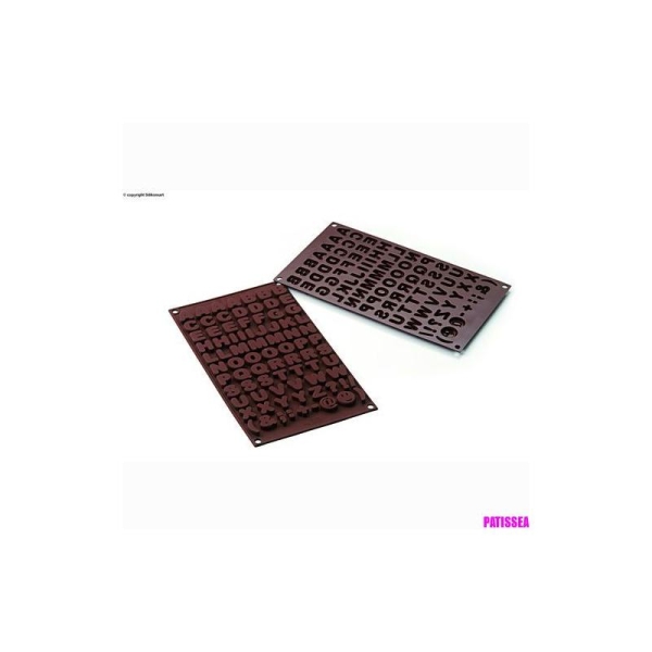 Moule à chocolats lettres ABC - Photo n°1