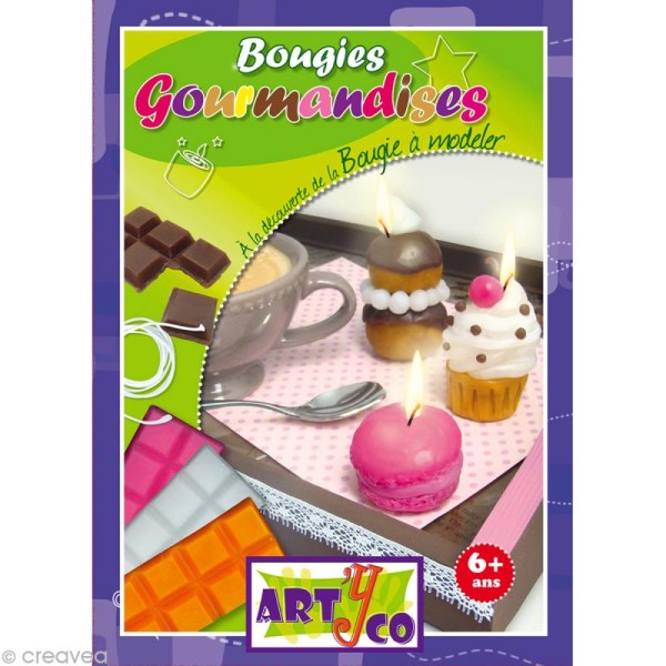 Kit bougies gourmandes - Art'yco - Photo n°1