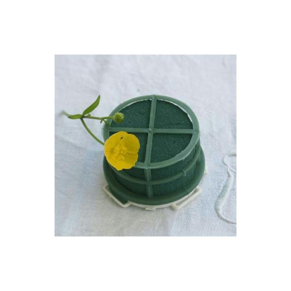 Mini porte-bouquet autocollant diamètre 5 cm hauteur 3.5 cm - Photo n°3