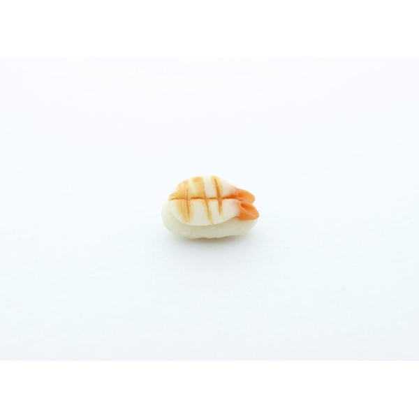 Sushi Crevette Miniature Fimo  - Décoration Gourmande En Résine - Photo n°1