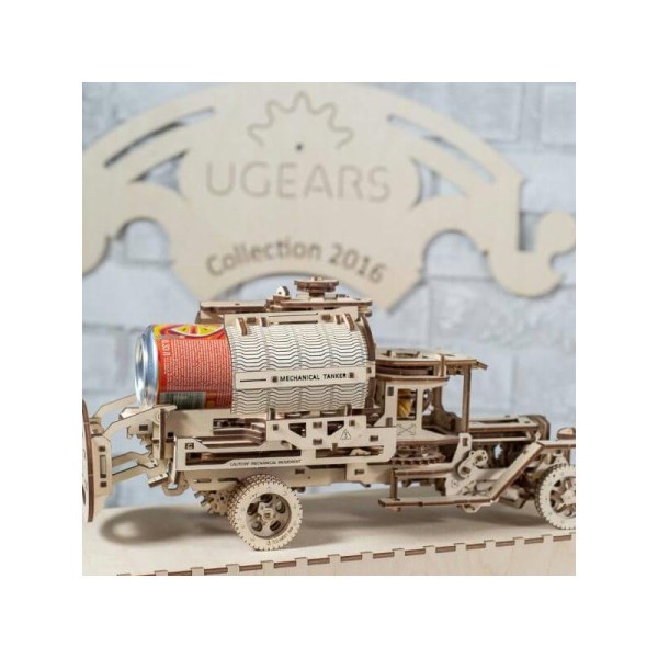 Camion Citerne – Puzzle 3d Mécanique en bois – Ugears France - Photo n°4