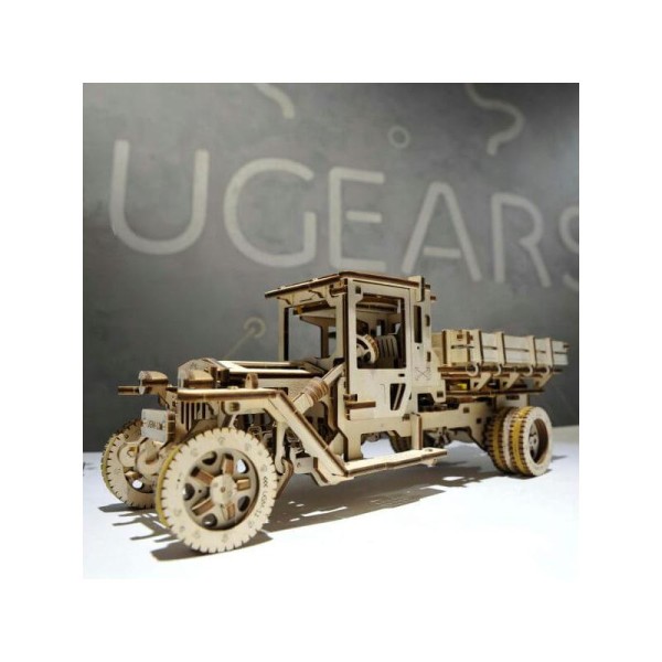 Camion UGM 11 – Puzzle 3d Mécanique En Bois – Ugears France - Photo n°3