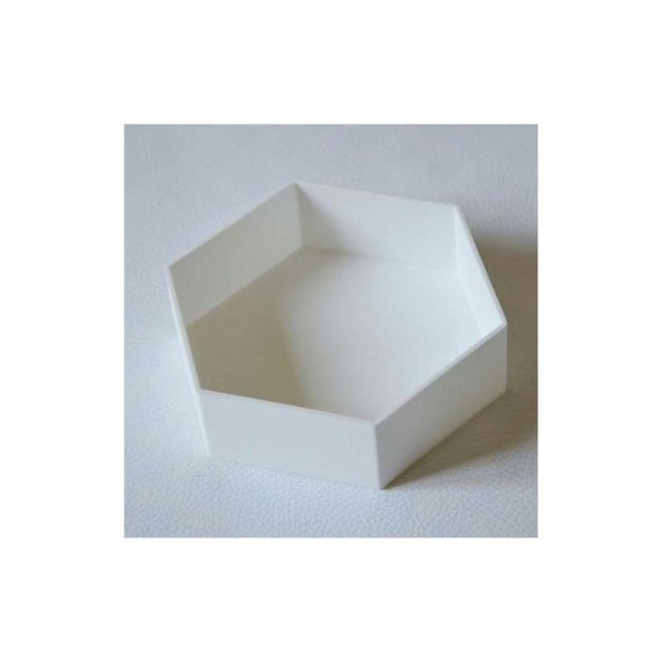 Centre de table hexagonal. Dim : 6 cm pour chacun des 6 côtés - Photo n°1