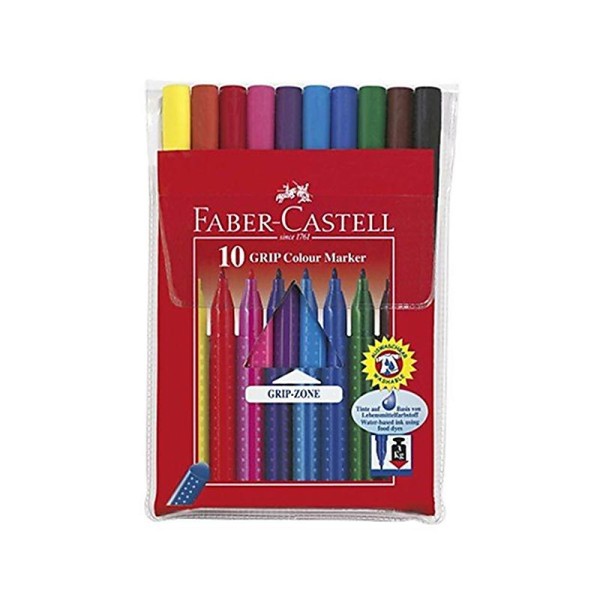 Faber castell - Pack de 10 feutres - Photo n°1