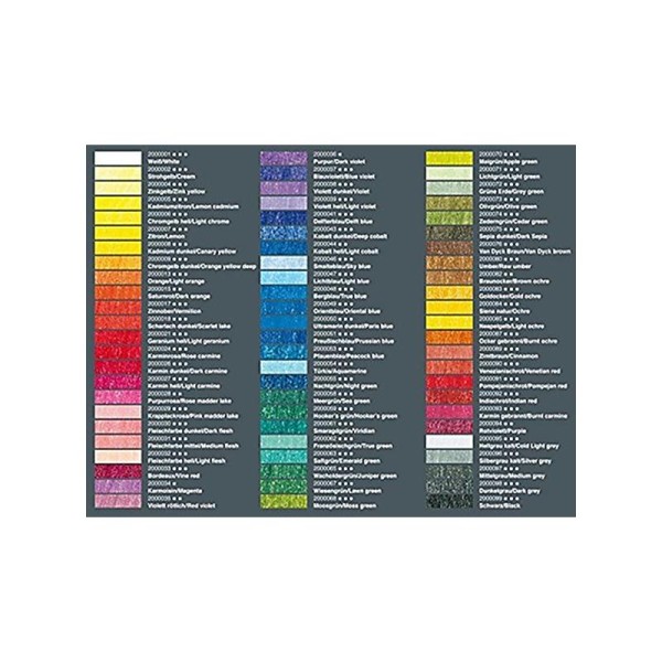 Lyra 2000013Rembrandt Polycolor d'Artiste Crayons de couleur, bois, Orange, 17,8x 4,8x 1,7cm - Photo n°2