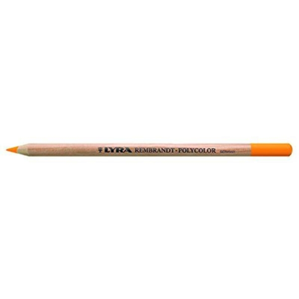 Lyra 2000013Rembrandt Polycolor d'Artiste Crayons de couleur, bois, Orange, 17,8x 4,8x 1,7cm - Photo n°1