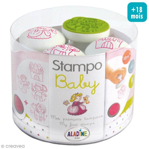 Tampons Stampo'baby - Princesses - Photo n°1