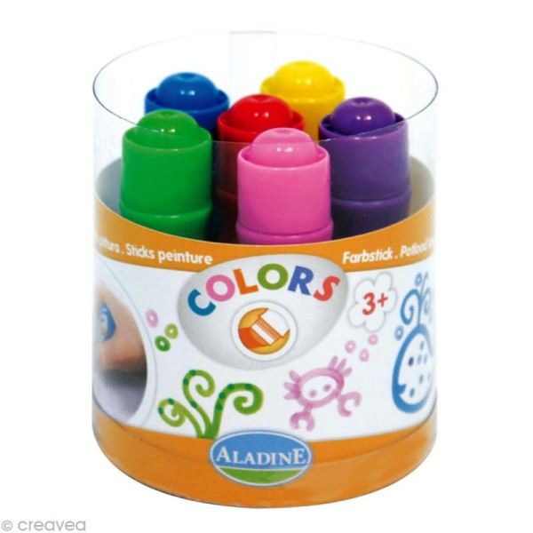 Feutre peinture Colors pour enfant x 6 - Photo n°1