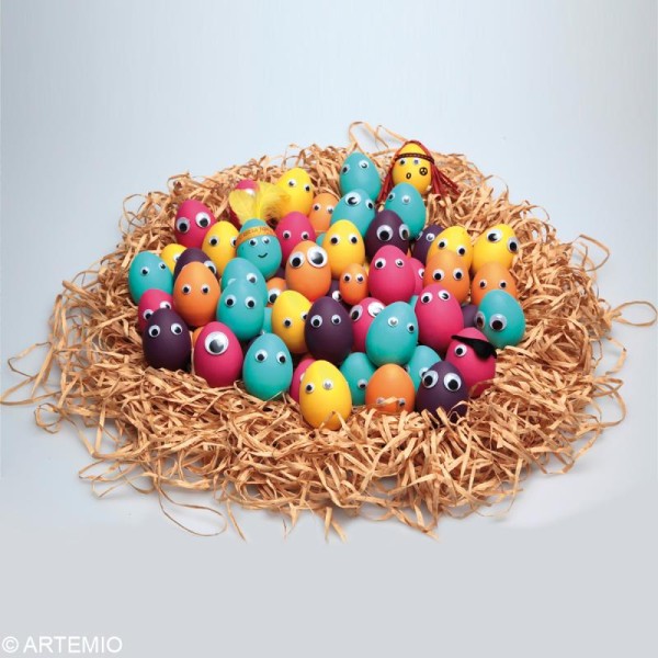 Oeuf de Pâques à décorer 6 cm x 12 - Photo n°5