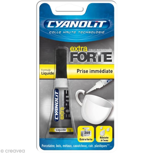 Colle Cyanolit extra forte liquide - 3 gr - Photo n°1