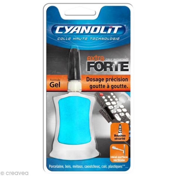 Colle Cyanolit extra forte gel précision - 3 gr - Photo n°1