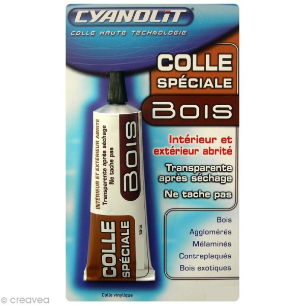 Colle Cyanolit spéciale bois - 50 ml - Photo n°1