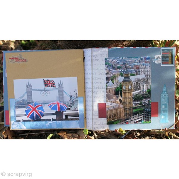 Transfert Londres pour scrapbooking 7,5 x 20 cm - Photo n°3