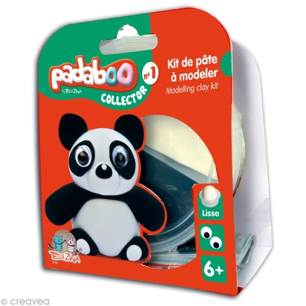 Kit de pâte à modeler Padaboo - Collector Panda n°1 - Photo n°1