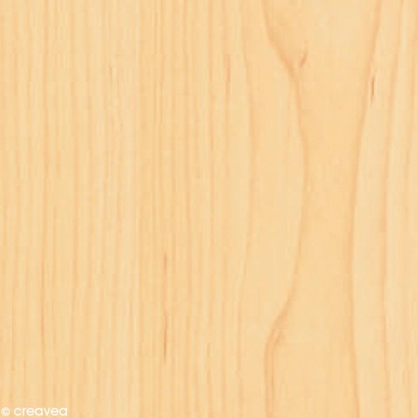 Adhésif décoratif bois - Poirier clair 45 cm x 3 m - Photo n°1
