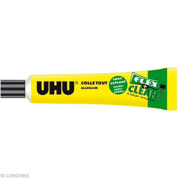 Colle UHU Flex + clean sans solvant 20 gr - Photo n°1