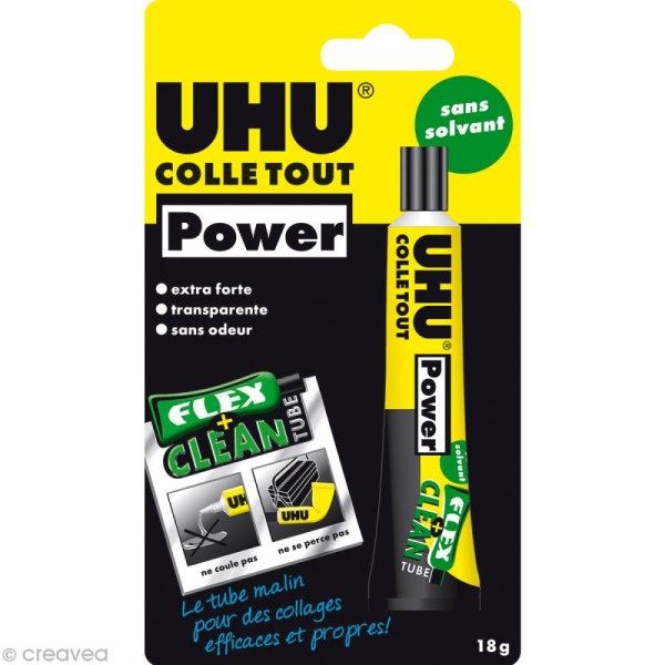 Colle UHU Power flex + clean - 20 ml - Photo n°2