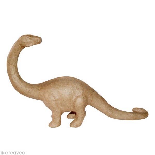 Brontosaure 32 cm en papier mâché - Photo n°2