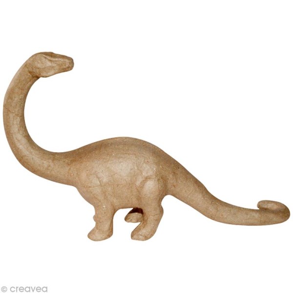 Brontosaure 60 cm en papier mâché - Photo n°1