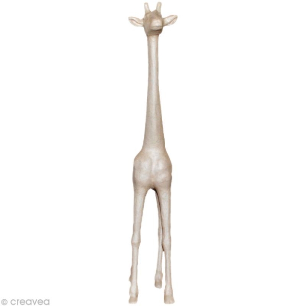 Girafe 42 cm en papier mâché - Photo n°1