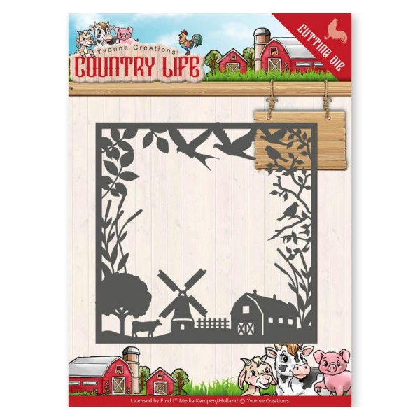 Dies Yvonne Creations - Country Life Frame - Photo n°1