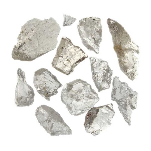 Pierres brutes cristal de roche - 4 à 6 cm - 250 grammes. - Photo n°1