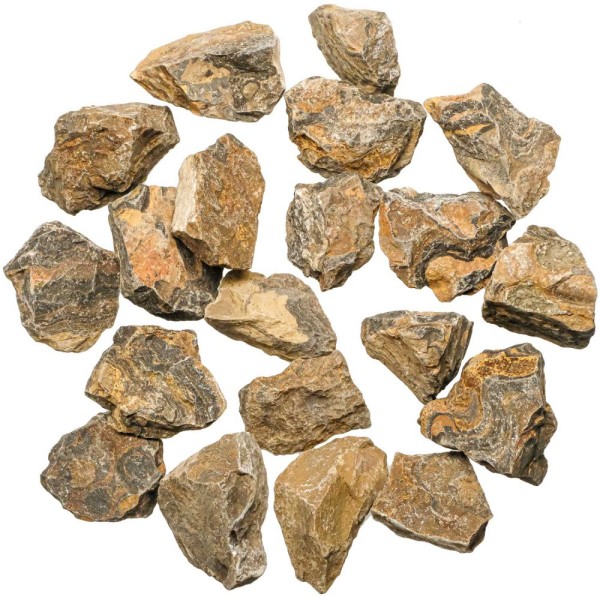 Pierres brutes stromatolithe - 3 à 5 cm - 250 grammes. - Photo n°2