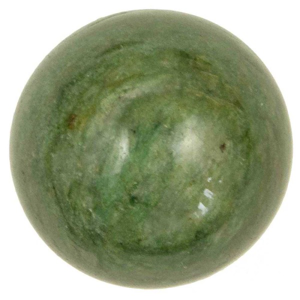 Sphère en fuschite verte - Diametre 3 cm. - Photo n°2