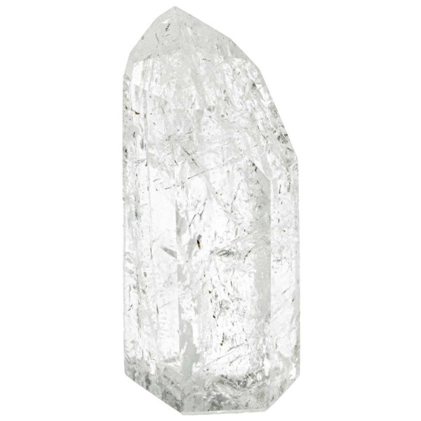 Pointe polie mono-terminée en cristal de roche - 174 grammes. - Photo n°2