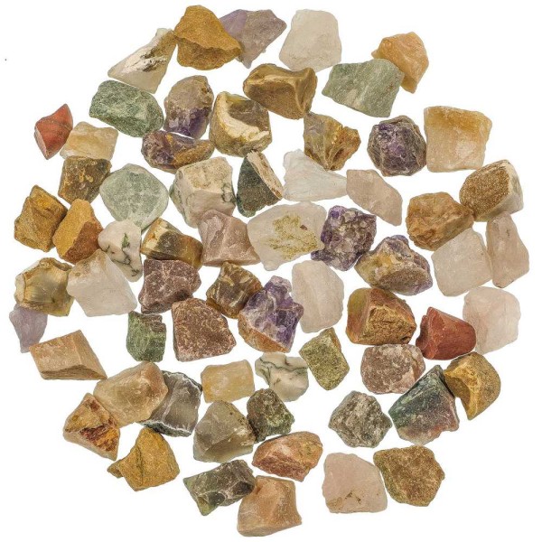 Lot de pierres brutes - Mélange Inde - 2 à 3 cm - 800 g. - Photo n°1