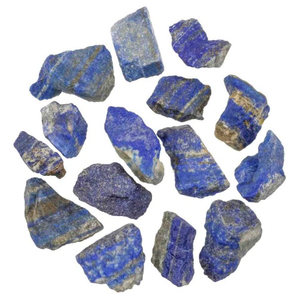 Pierres brutes lapis lazuli - Qualité extra - 4 à 6 cm - Lot de 2. - Photo n°2
