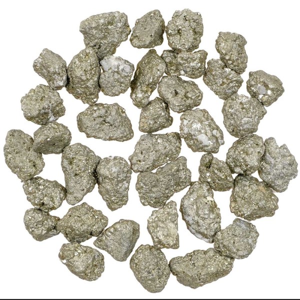 Pierres brutes pyrite - 1 à 2 cm - 100 grammes. - Photo n°2
