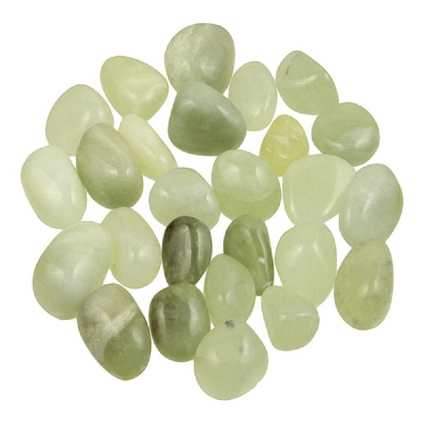Pierres roulées jade vert de Chine - 2 à 3 cm - Lot de 2. - Photo n°2