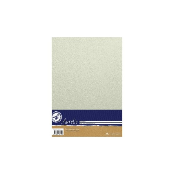 Papier A4 Metallic White  – Aurelie - 10 feuilles - Photo n°1
