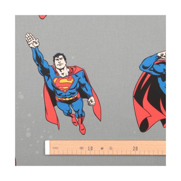 Tissu coton enfant Superman comics - Marvel - Largeur 140cm - Vendu par 50cm - Photo n°4