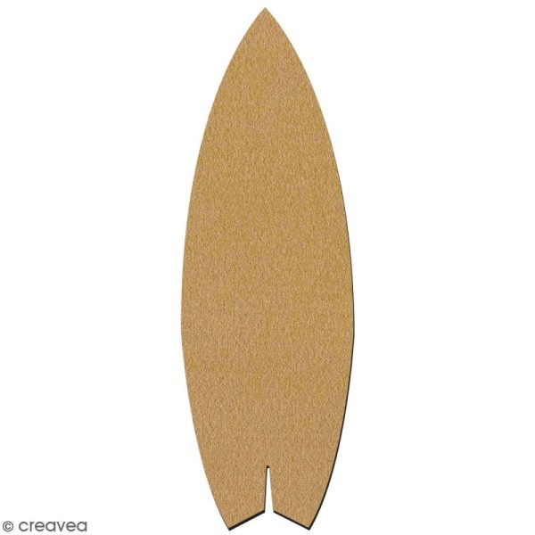 Planche de surf en bois à décorer - 7 cm - Photo n°2