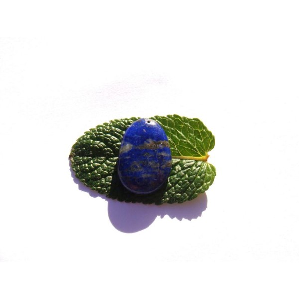 Lapis Lazuli : Pendentif à monter 2,6 CM de hauteur x 1,8 CM de largeur - Photo n°1