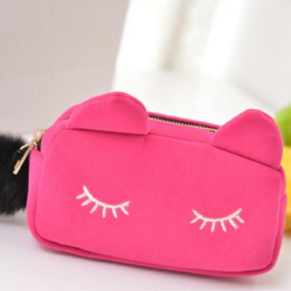 Trousse chat rose - Photo n°1