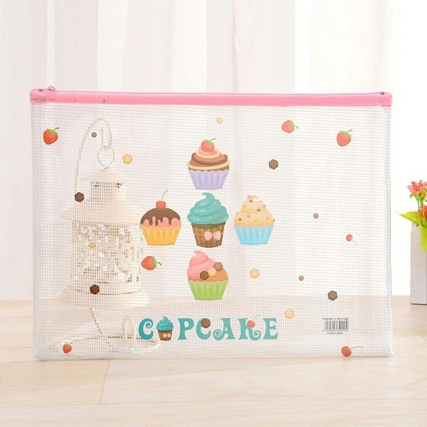 Pochette transparente Cupcakes - Photo n°1