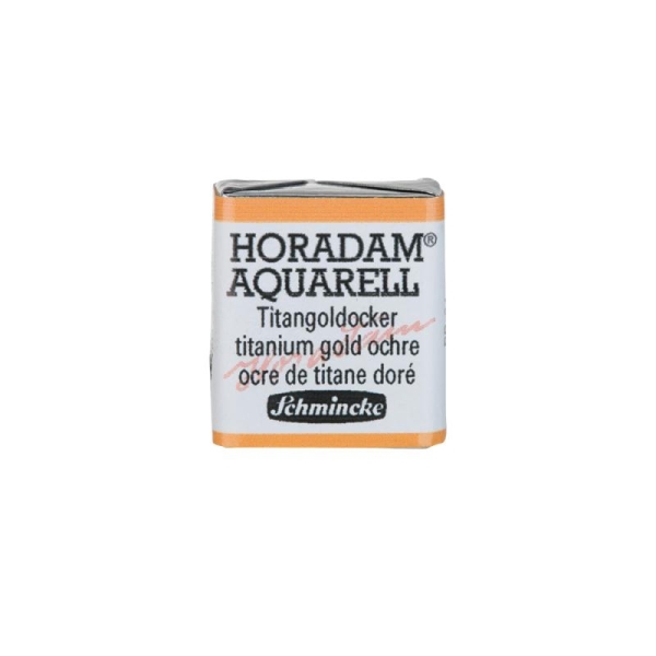 Horadam Aquarell couleurs aquarelle extra-fine pour artiste ocre de titane doré 14659 - Photo n°1