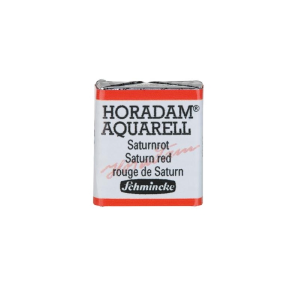 Horadam Aquarell couleurs aquarelle extra-fine pour artiste rouge de saturn 14359 - Photo n°1