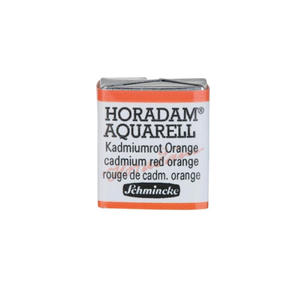 Horadam Aquarell couleurs aquarelle extra-fine pour artiste rouge de cadmium orange 14348 - Photo n°1