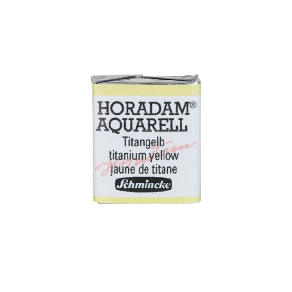 Horadam Aquarell couleurs aquarelle extra-fine pour artiste jaune de titane 14206 - Photo n°2