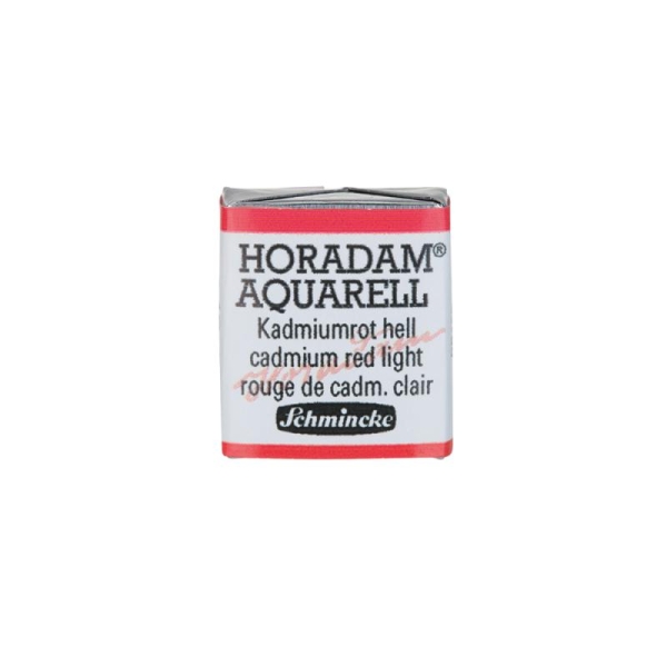 Horadam Aquarell couleurs aquarelle extra-fine pour artiste rouge de cadmium clair 14349 - Photo n°2