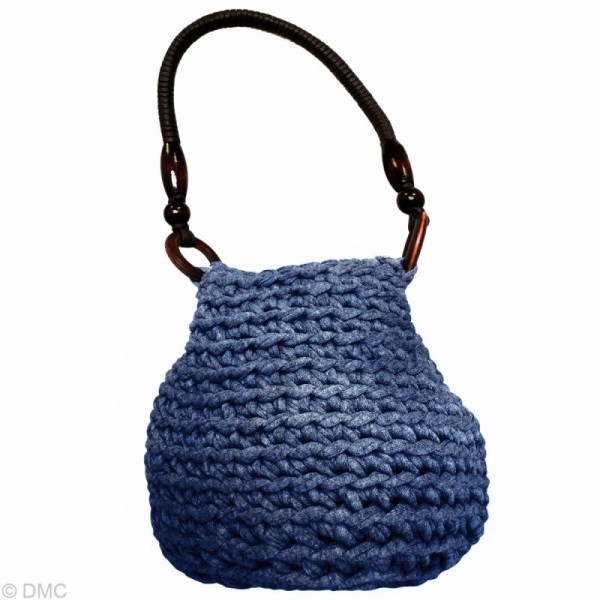 Kit Hoooked Zpagetti - Sac Rimini Bleu - Crochet et tricot - Photo n°2