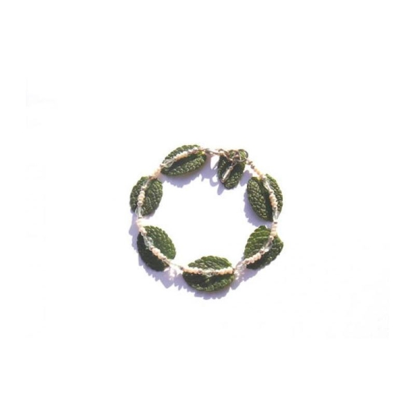 L'Eau Sacrée : Bracelet très fin Perles Culture, Aigue Marine Fine 17,5 CM - Photo n°1