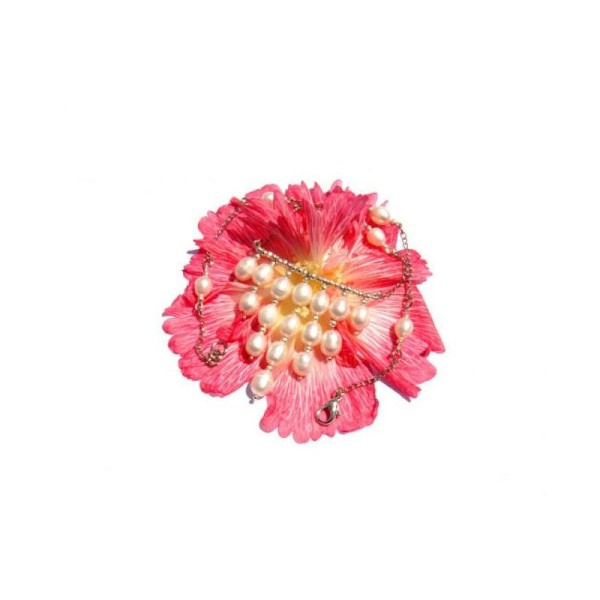 La Rosée des Fées : Collier Perles d'Eau Douce 40,5 CM - Photo n°1