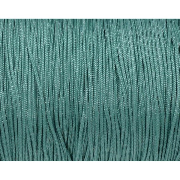 10m Fil De Jade 0,8mm Vert Sauge - Fil Nylon Tressé - Jade String - Photo n°2