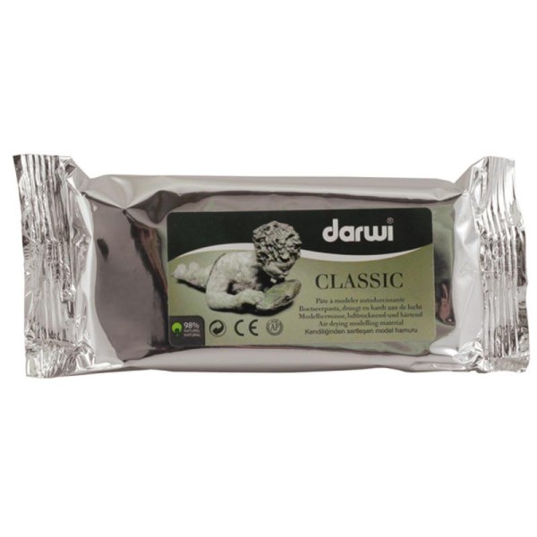 Pâte à modeler autodurcissante Darwi (Conditionnement 1000 g), (Pâte darwi - Type Kids (Blanc)) - Photo n°4