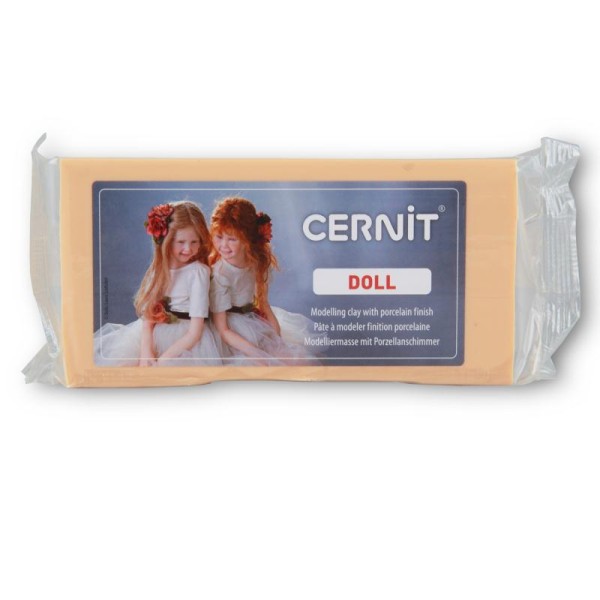 Pâte polymère Cernit Doll  (poupées, bébés) (Conditionnement 500 g), (Cernit Doll - Couleur  Amande) - Photo n°2
